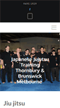 Mobile Screenshot of jujitsumelbourne.com.au